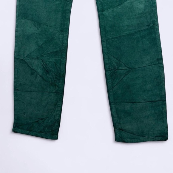 J. Crew Women's Dark Green Straight Leg Pants - Picture 3 of 8